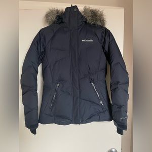 Navy Blue Columbia Omni-Heat Jacket